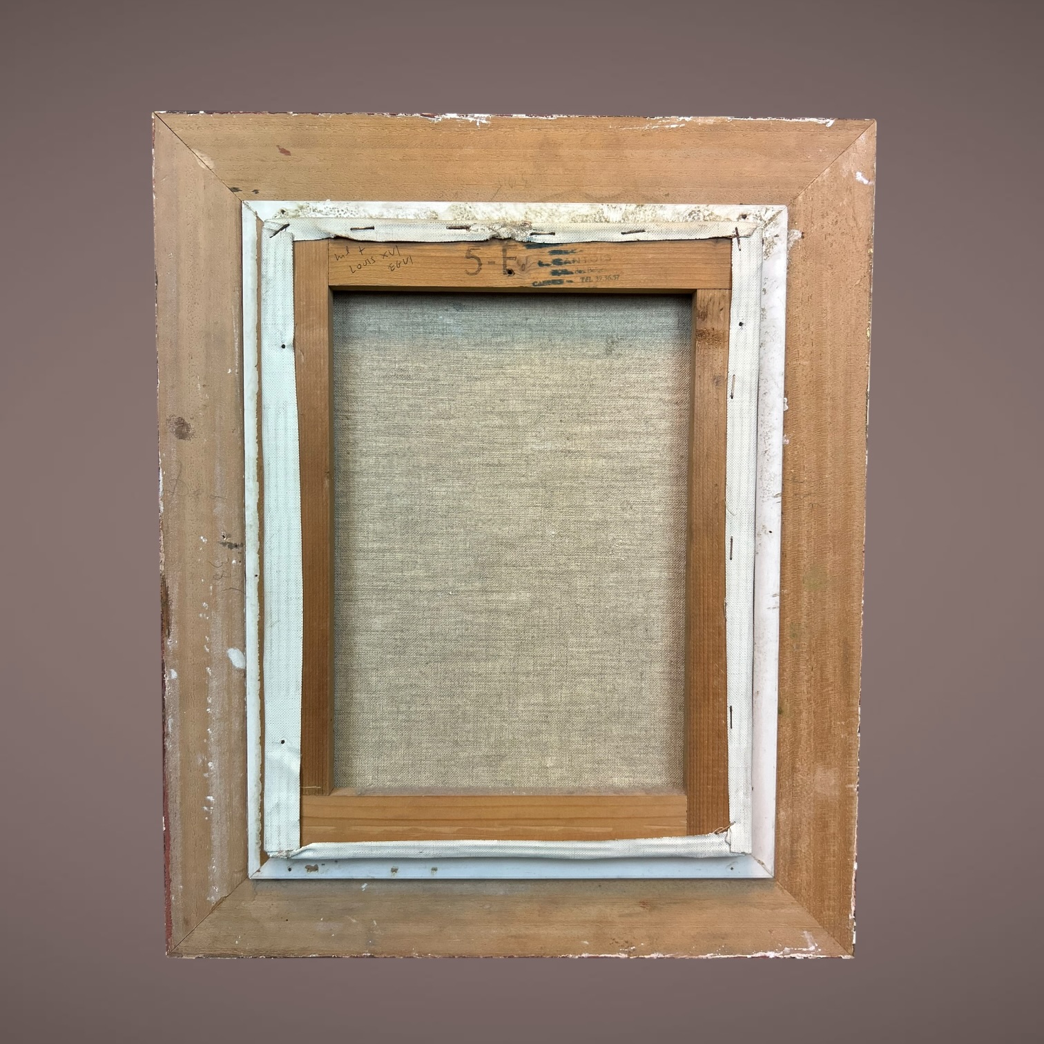 Peinture au couteau bouquet de fleurs Adrien Lechaire 1975 - Image 2